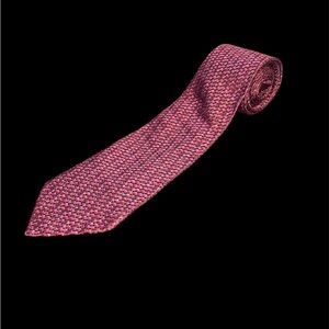 CURRENT SALVATORE FERRAGAMO 100% SILK TWEED TIE ITALY MINT